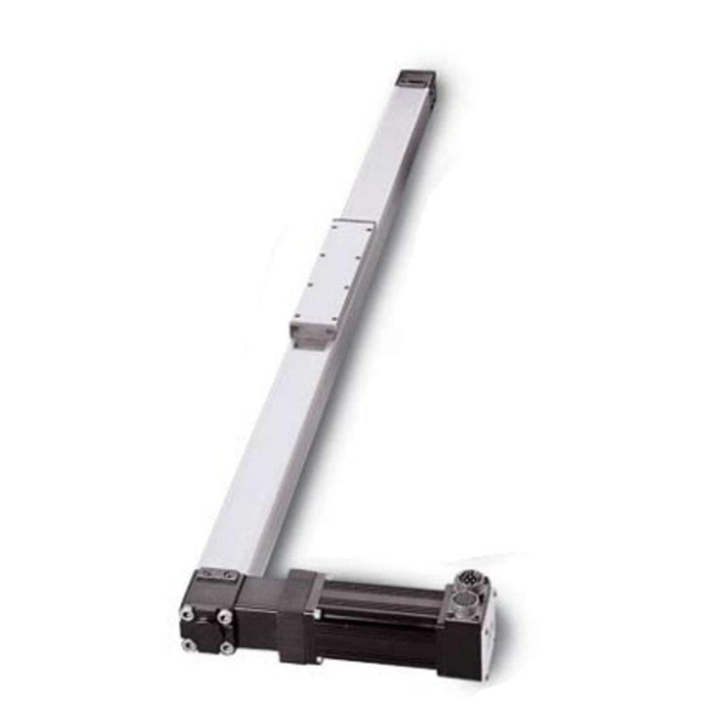 ER080, Belt Driven, Roller Wheel, Rodless Linear Actuator